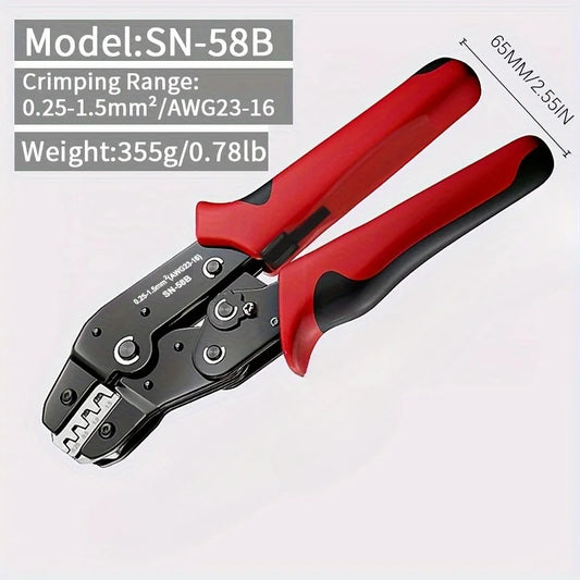 Clamplus Professional Ratchet Wire Crimping Pliers Manual Tool