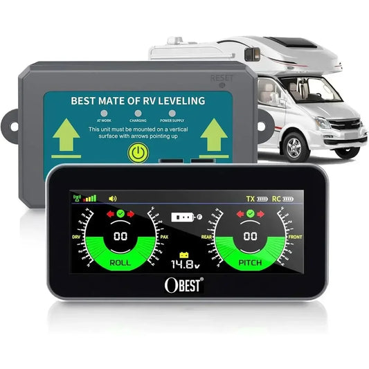 Automatic Wireless RV Leveling System With Digital Display