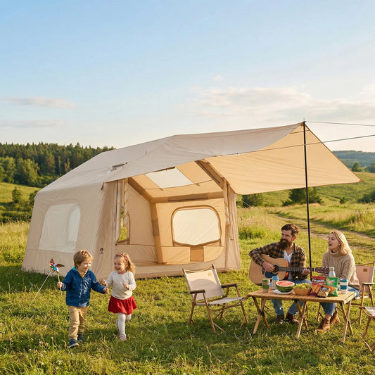 HiMISS Inflatable Family Camping Tent With Skylight And Quick Setup