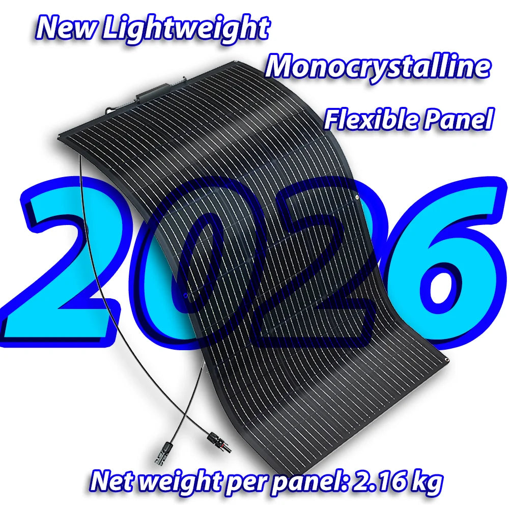 Boguang 120W Flexible Monocrystalline Solar Panel For Outdoor Power