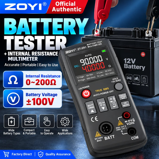 ZOYI ZTXR1 Battery Internal Resistance And Voltage Tester