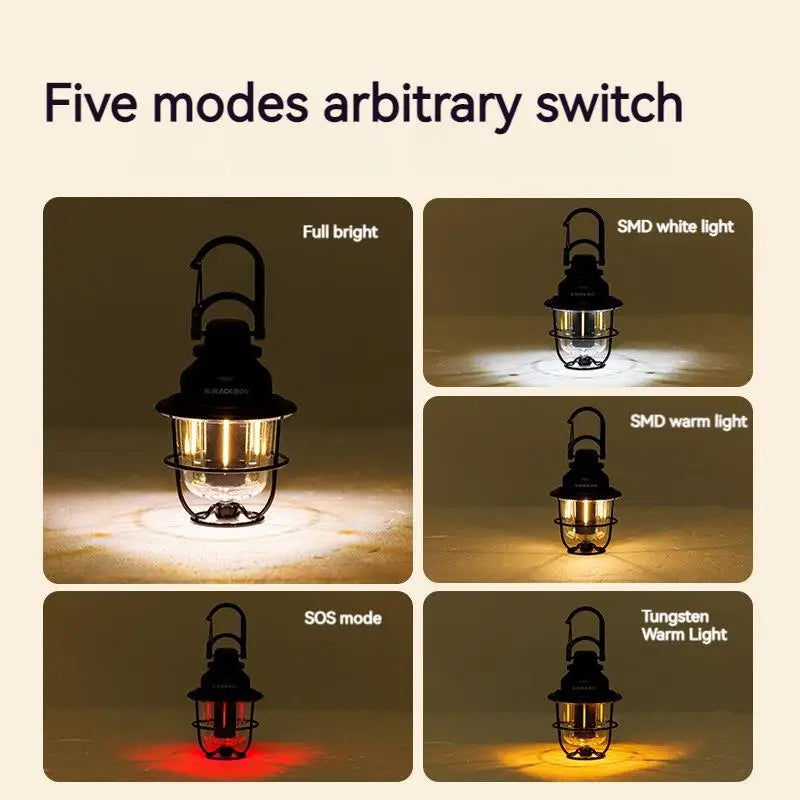 Naturehike Retro Camping Lantern Portable Outdoor Emergency Light