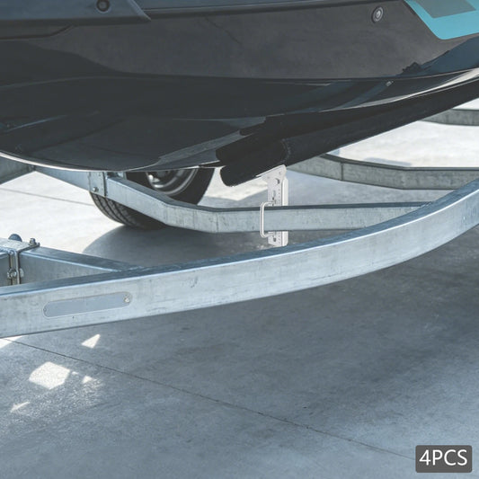 Heavy Duty Boat Trailer Swivel Top Bunk Support Brackets