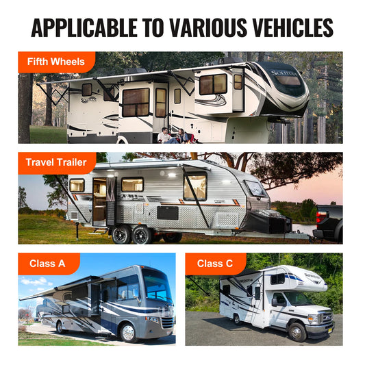 SucceBuy Rubber RV Leveling Pads For Travel Trailers