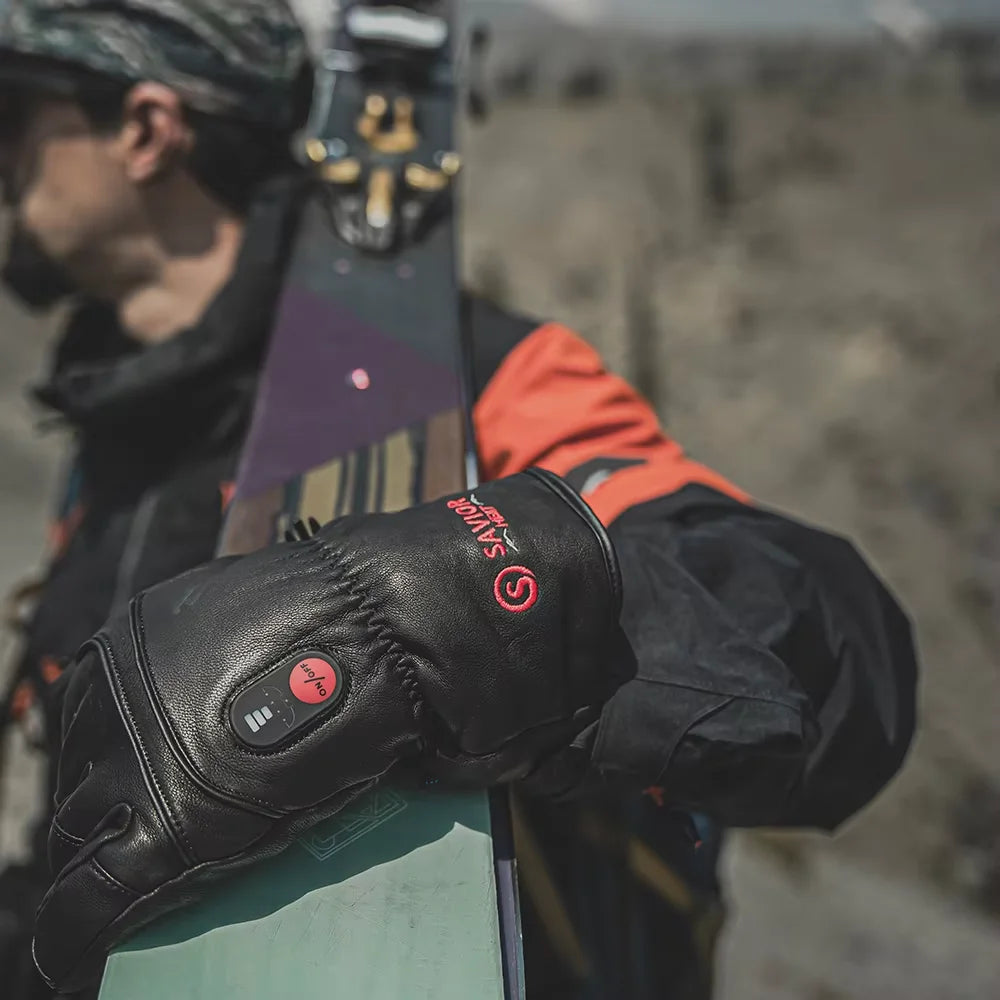 Savior Heat Electric Gloves Winter Outdoor Waterproof Rechargeable Warm