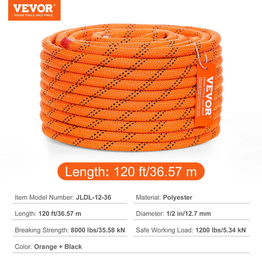SucceBuy Dual Weave Polyester Rope For Outdoor Adventures