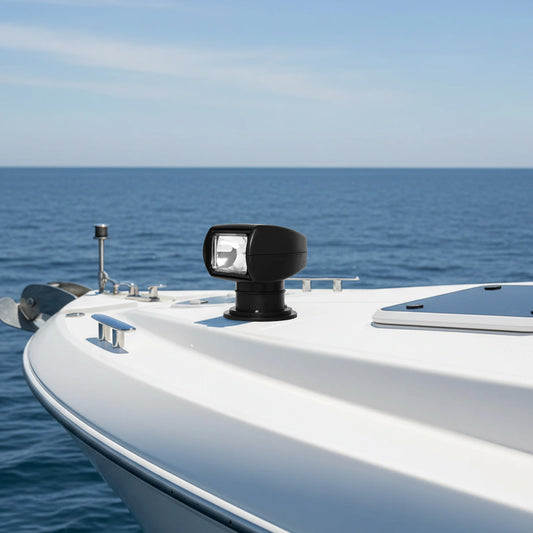 Remote Control Marine Searchlight For Long Range Yacht Navigation