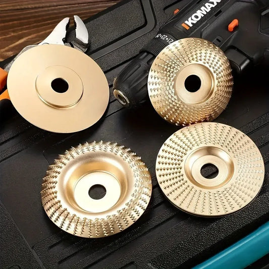 Carbide Wood Carving Discs And Rotary Burr Set For Grinder