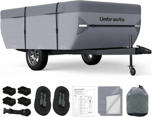 YAO HUI HUANG Heavy Duty Waterproof Pop Up Camper Cover