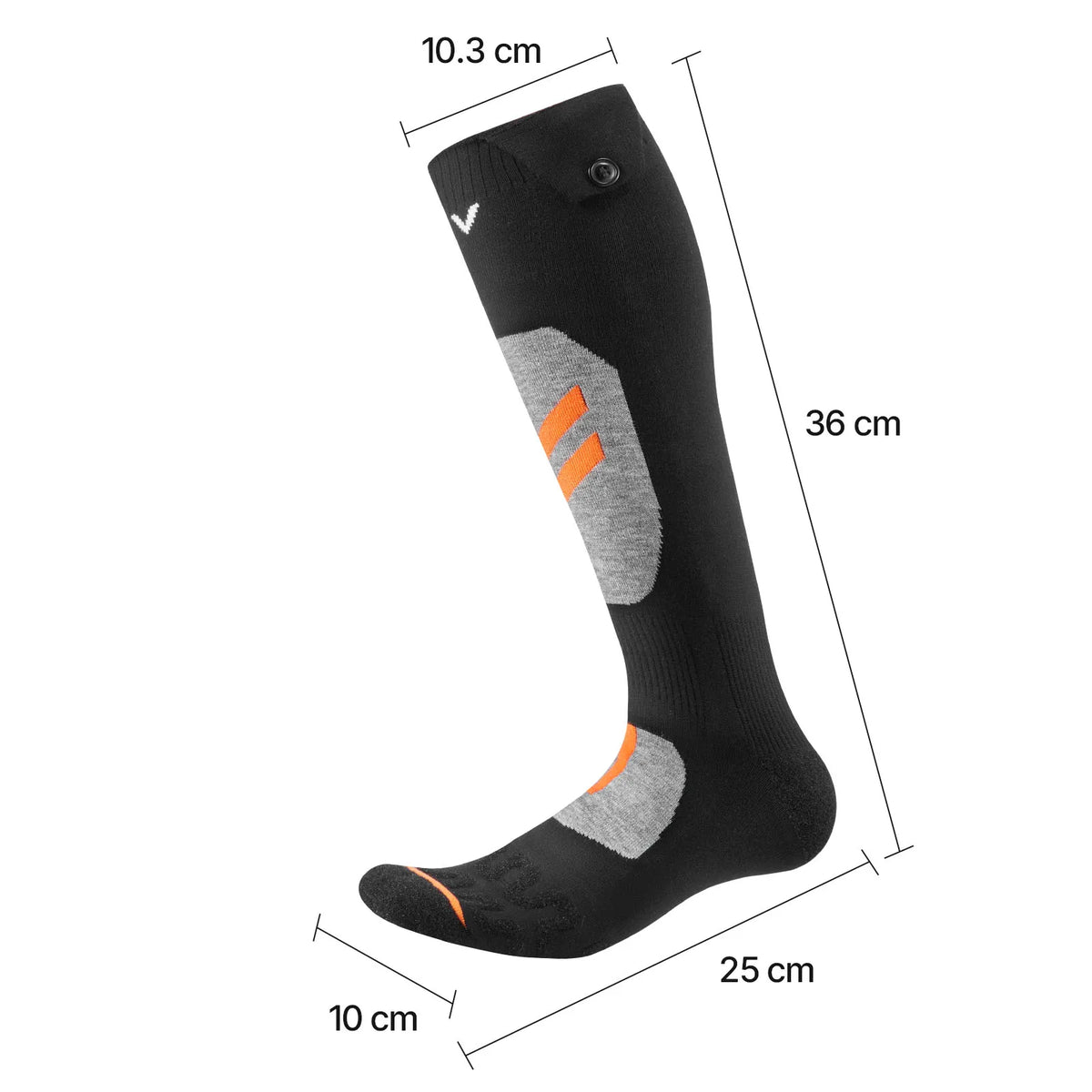 SucceBuy Heated Socks 5000mAh Rechargeable 4 Heating Levels