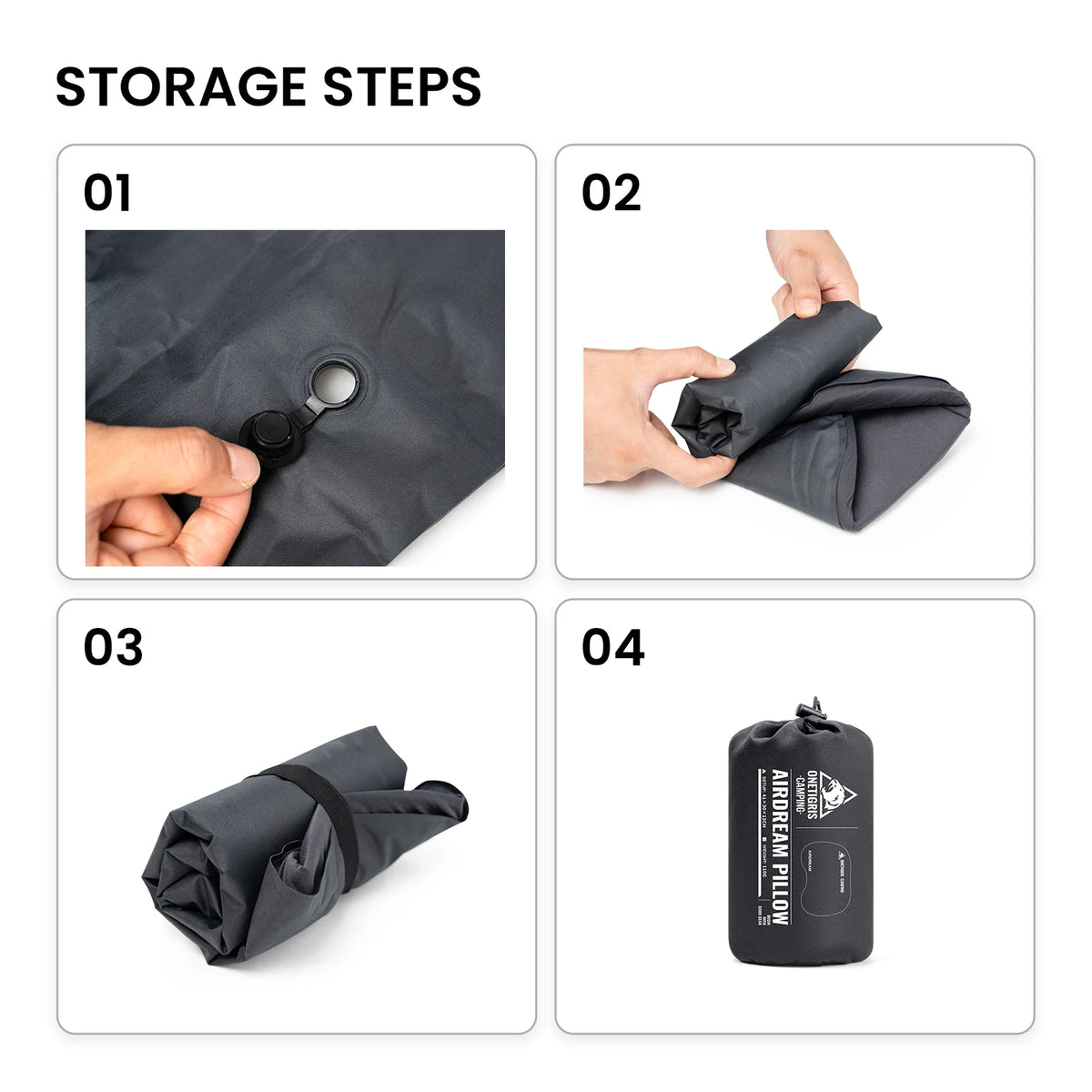 OneTigris Airdream Portable Ultralight Inflatable Camping Pillow