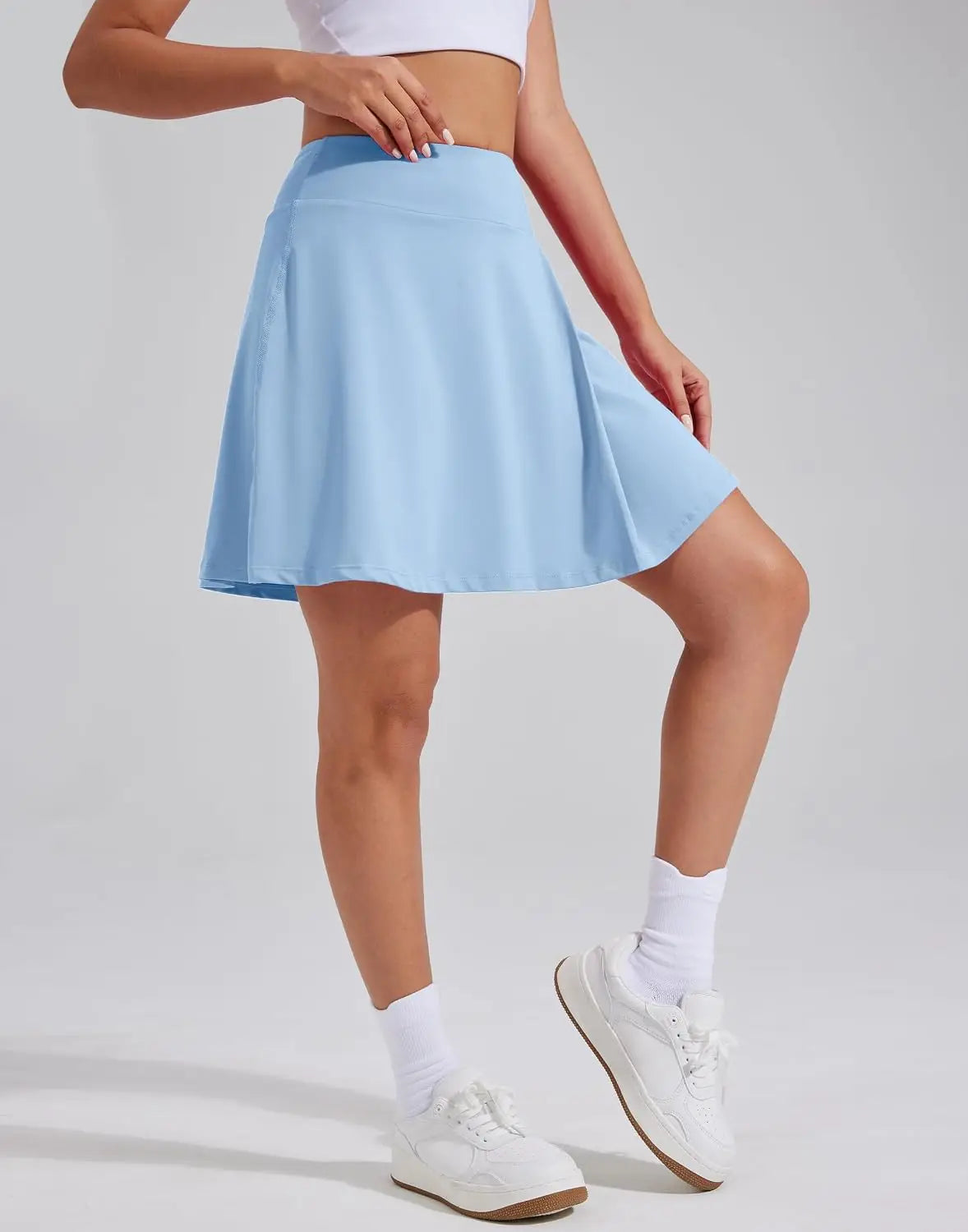 Pioneer Camp Women's High Waisted Tennis Skort With Pockets