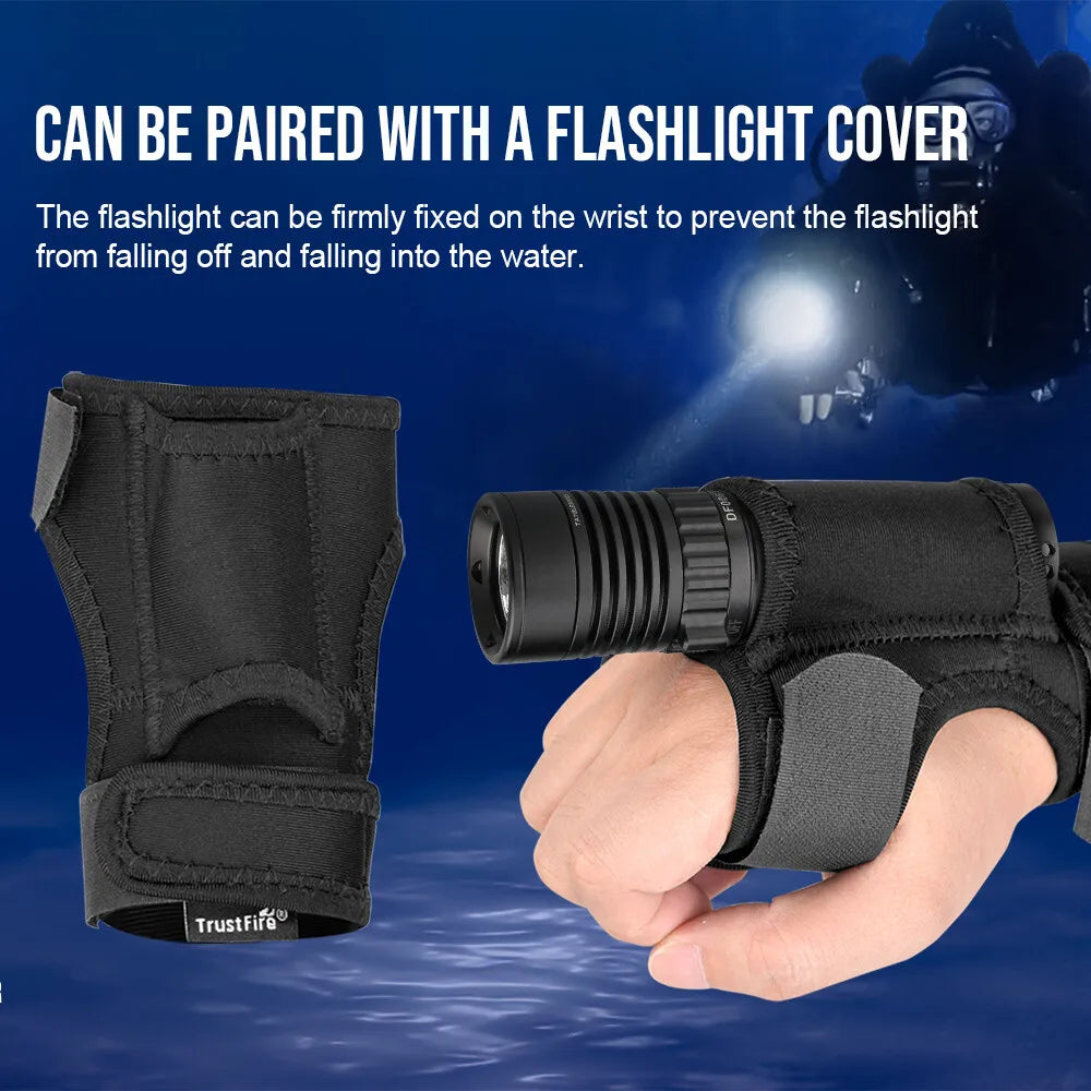 TrustFire 2300 Lumen Waterproof Rechargeable LED Scuba Diving Flashlight