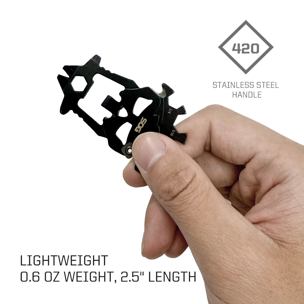 SOG MacV 12 Function Stainless Steel Pocket Multi Tool