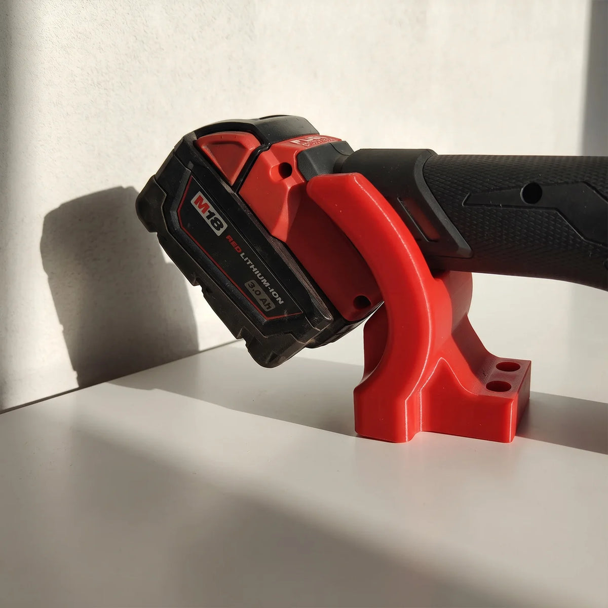 Wall-Mount Bracket for Milwaukee M18 FSAG125X Angle Grinder