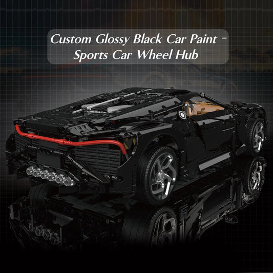 Mould King La Voiture Noire Compatible Building Block Set