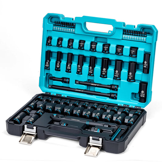 Sixpray Professional Socket Wrench Set For Auto Repair Tools