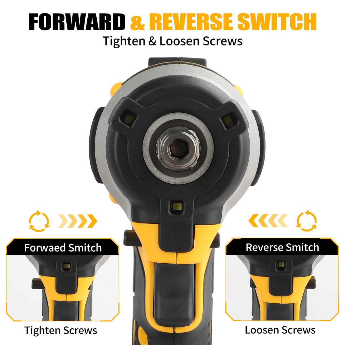 DeWalt DCF850 20V Brushless Impact Driver, 1/4-Inch Hex, 3-Speed