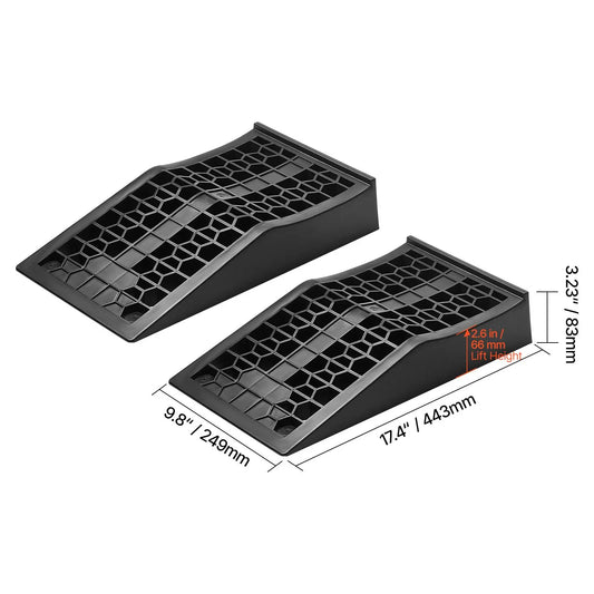 Portable Heavy Duty Car Service Ramps For Garage Use