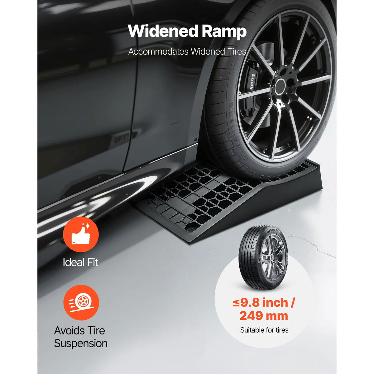 Portable Heavy Duty Car Service Ramps For Garage Use