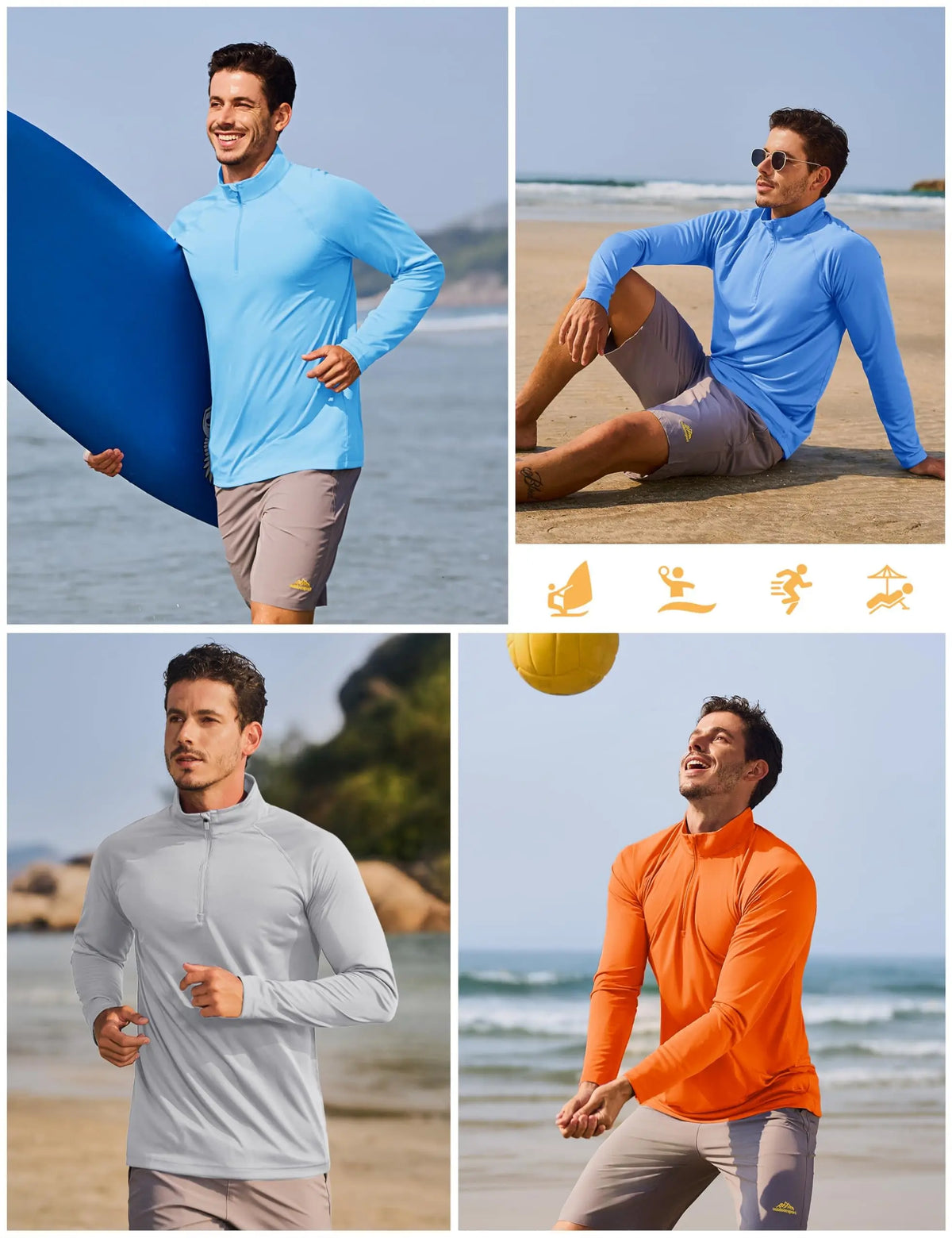 Cavva Men UPF 50 Lightweight Outdoor Long Sleeve Shirt