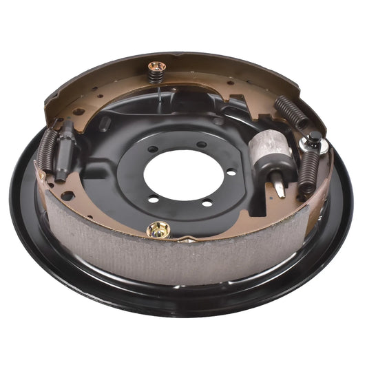 AP02 12" Hydraulic Brake Backing Plate Passenger Side 5-Bolt 7,000 lb Trailer Axle